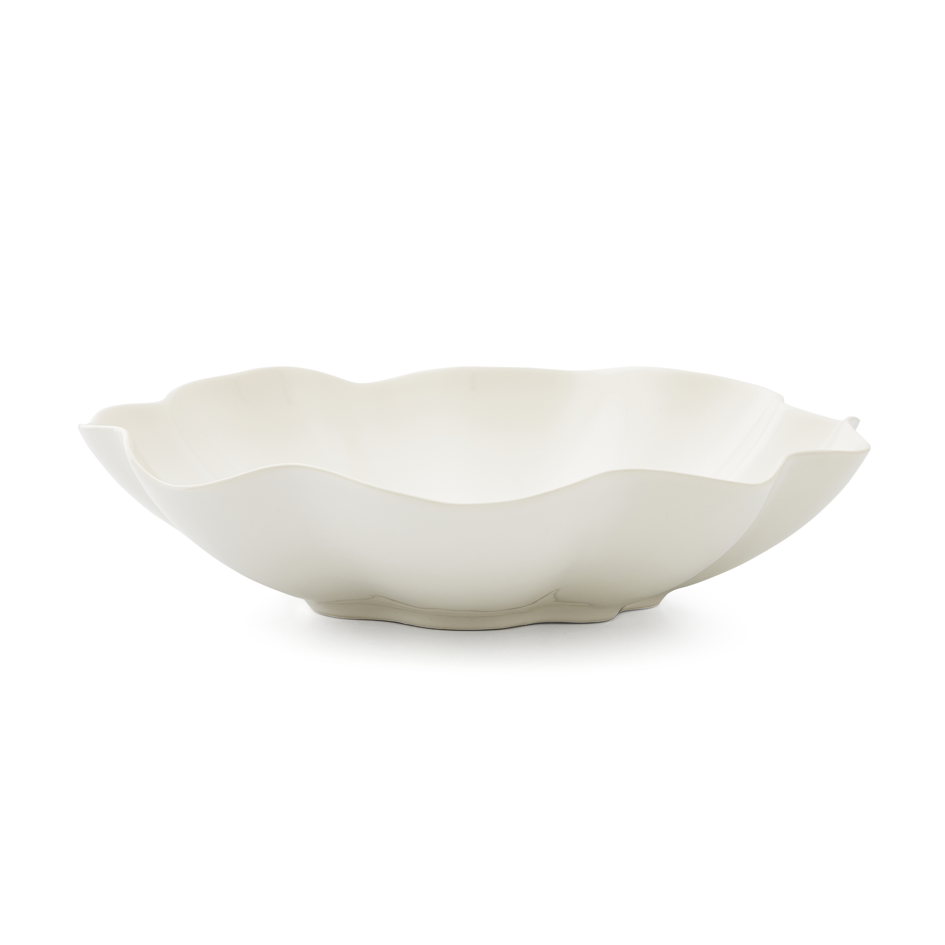 Sophie Conran Floret Large Serving Bowl,Cream image number null